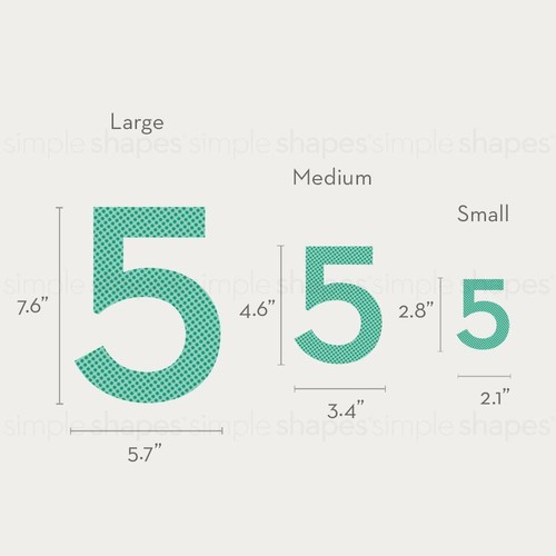 Numbers Wall Sticker - Bild 7 von 10