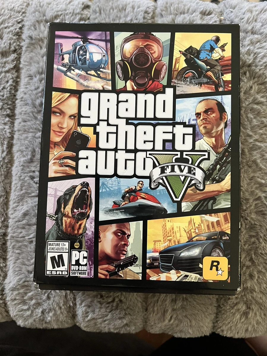 Grand Theft Auto V / GTA V / GTA 5 (PC / DVD-ROM) NEW