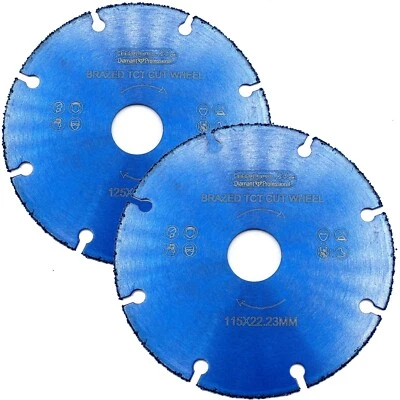 HOBBYPOWER24 Trennscheibe Sägeblatt 115 125 Winkelschleifer geeignet für Holz Alu, Kunststoff