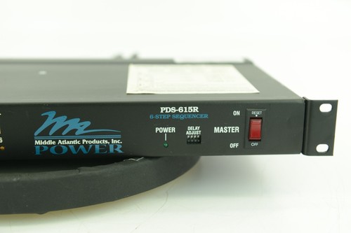 Middle Atlantic Products Inc PDS-615R - 6 Step Sequencer Power Distributor Rack - Picture 4 of 12
