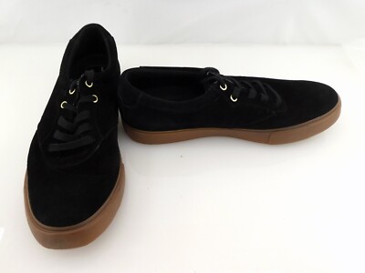 Creative Rec Shoes Cesario Lo Suede LA Black Gum Sneaker Mismatched 10/9