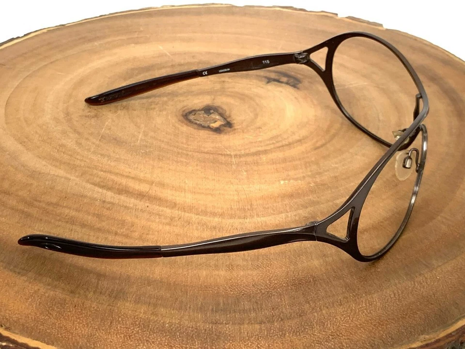 Oakley Sunglasses As is Deception 004039 04 FRAME ONLY Women Bronze Brown 115 mm - Image 3 of 4