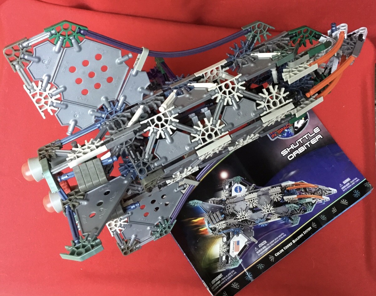 K'nex # 12018 Missions In Space Shuttle Orbiter NASA Includes