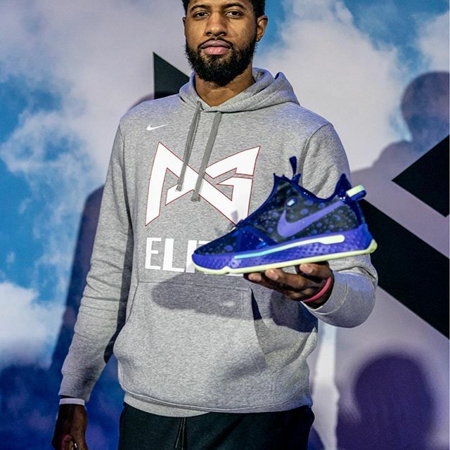 Nike PG4 Gatorade GX Purple Neon MultiColor CD5078-500 Men's 15