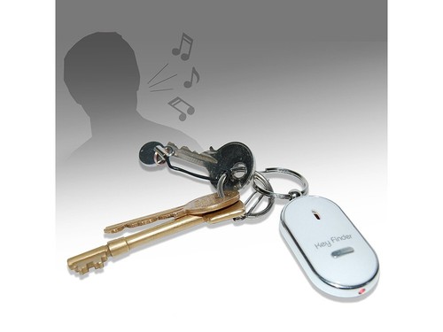 Portachiavi Sonoro Trova Chiavi Cerca Chiavi al Fischio Luminoso KEY FINDER - Foto 2 di 6