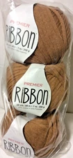 Premier Ribbon Yarn 3 Pack “Tan”