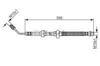 Bosch Bremsschlauch 1 987 476 372