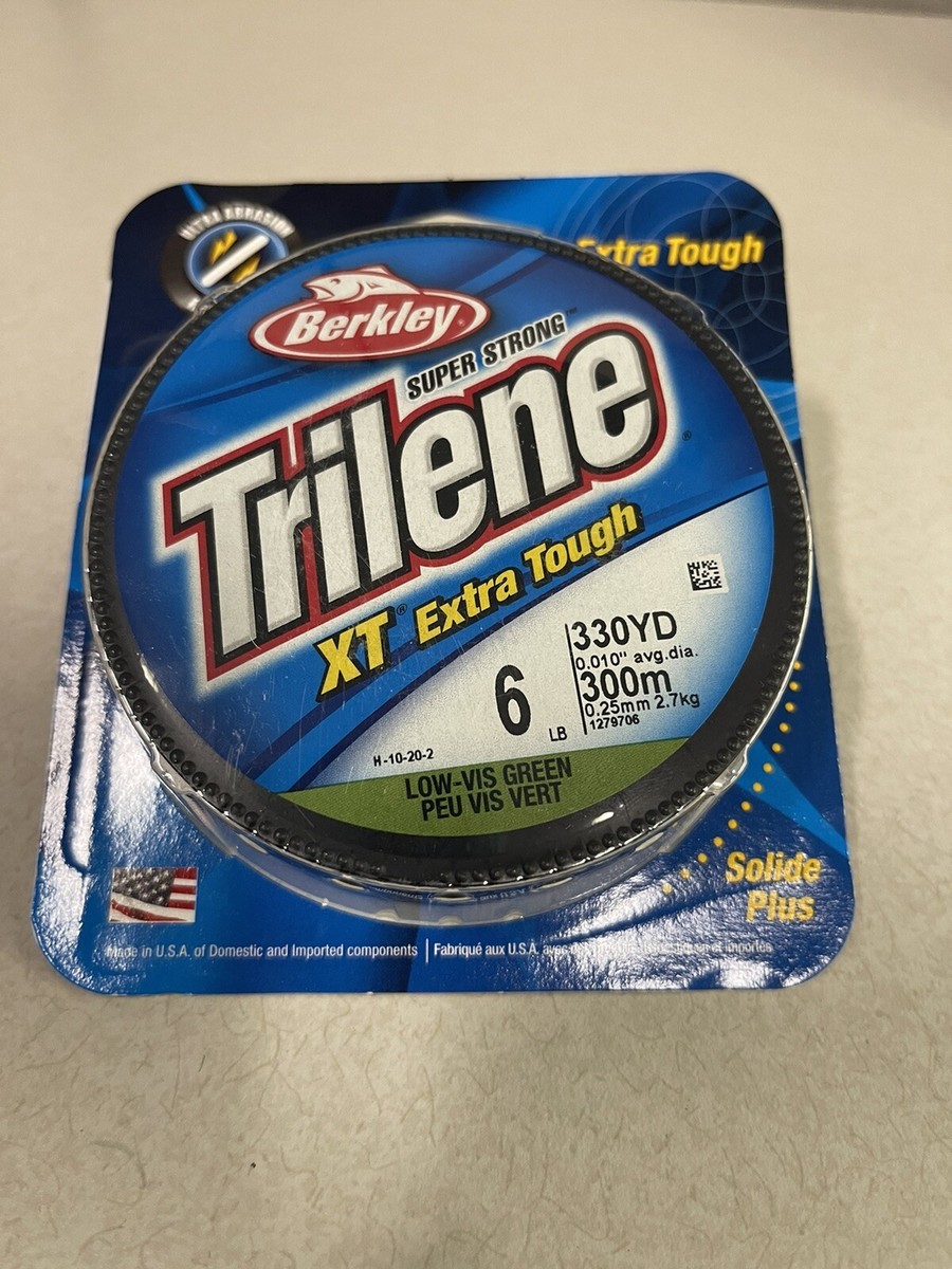 Berkley XTFS6-22 Trilene XT Lo-Vis 6lb Monofilament 330 Yard