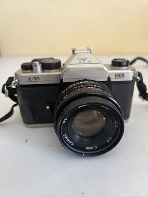 Kalimar K-90 1000 TTL 35mm Film SLR Camera w/ Kalimar 50mm f1.7