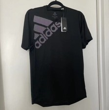 Men  s Adidas Training Logo Tee Size Medium