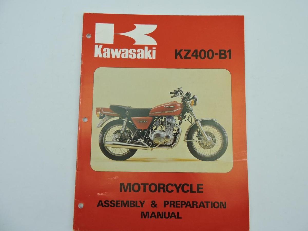 Kawasaki Z400-B1 マニュアル Kawasaki Z400-B1 マニュアル 【公式通販】