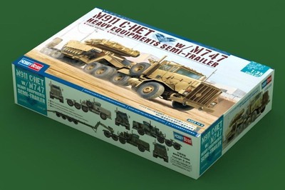 Hobby Boss 1:35 85519 M911 C-HET w/m747 Heavy Equipment Semi- Trailer