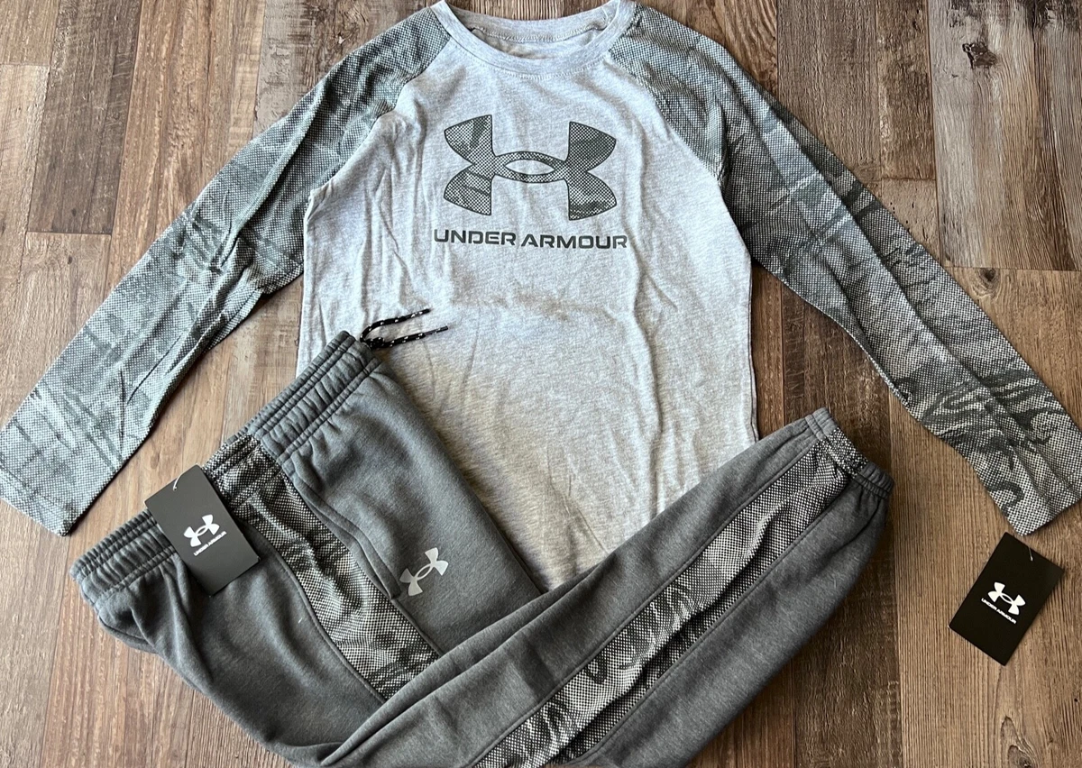 Dark gray under armour cheap sweatpants