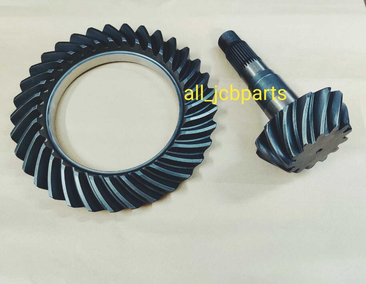 バキラ JCB BACKHOE- CROWN WHEEL & PINION 13T RH SPIRAL (PART NO. 458