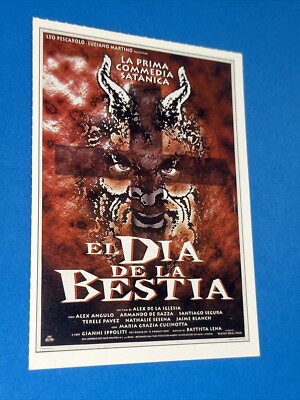 EL DIA DE LA BESTIA Poster Poster Official Version