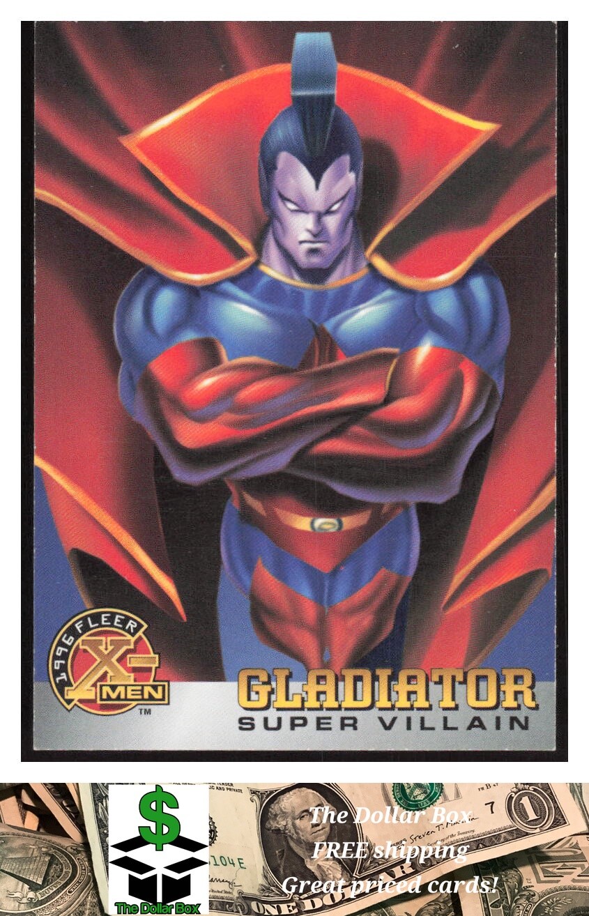 1996 Fleer X-Men #65 Gladiator -