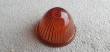 NEW NOS Orange Glass Dome AM Indicator Light Lens Austin Morris Rootes MG etc