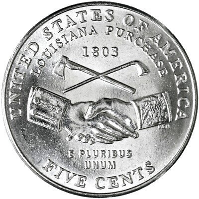 2004 P Jefferson Nickel Peace Medal 1 Coin Uncirculated From Mint