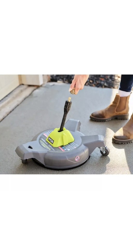 RYOBI 12 in. 3100 PSI Electric Pressure Washer Surface Cleaner W