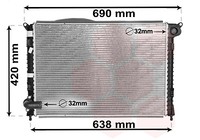 KüHler WasserküHler MotorküHler Passend FüR Mini Mini R50 R53 Cooper One