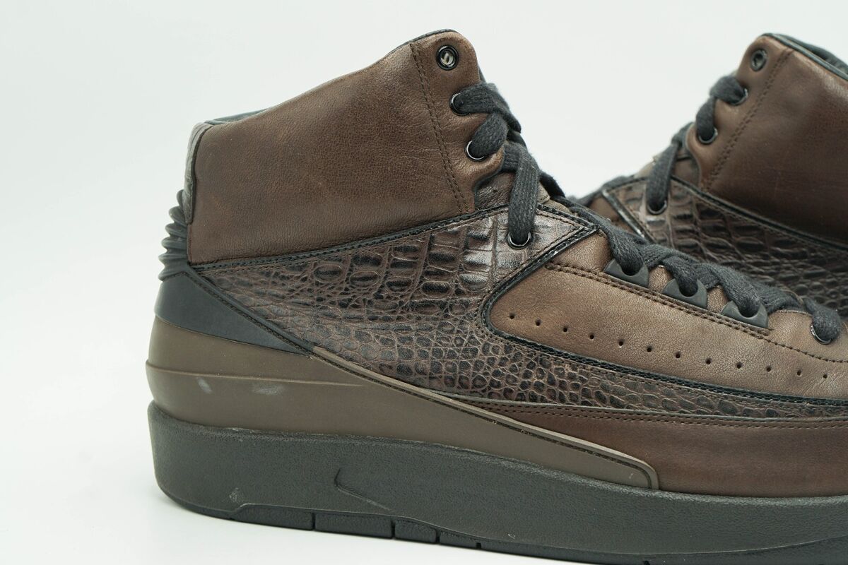 AIR JORDAN II 2 RETRO USED SIZE 9 BIN 23 PREMIO DARK CINDER AIR JORDAN II 2 RETRO USED SIZE 9 BIN 23 PREMIO DARK CINDER