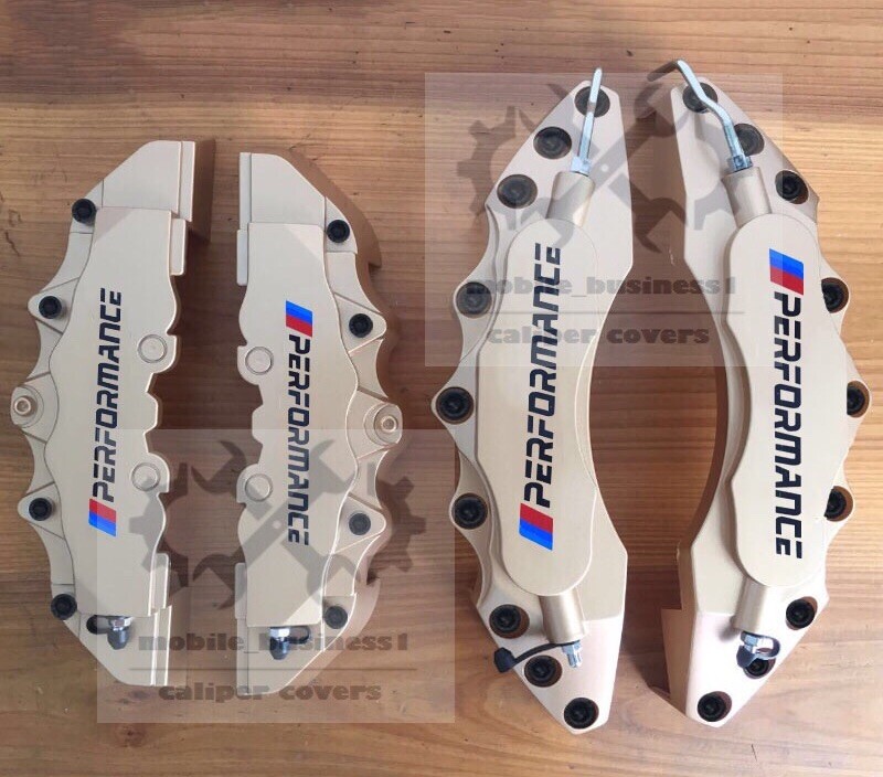 Gold M Performance Brake caliper covers bmw 320d X1 X5 X4 220d 2015 X3