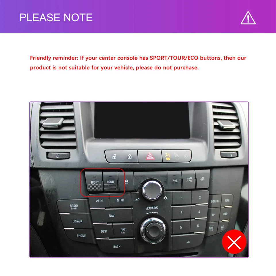 Für Buick Regal Opel Insignia 2009-2013 9.7" GPS Navi Carplay Android Autoradio - Bild 2 von 4