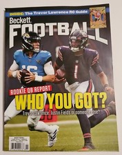 BECKETT FOOTBALL MONTHLY - LAWRENCE - FIELDS - NOV. 2021