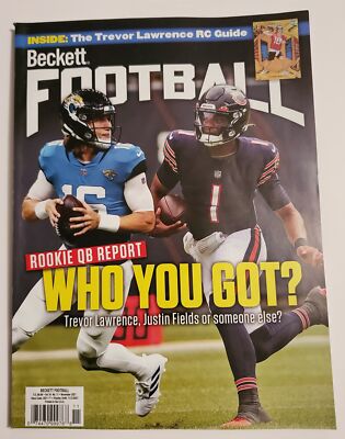BECKETT FOOTBALL MONTHLY - LAWRENCE - FIELDS - NOV. 2021