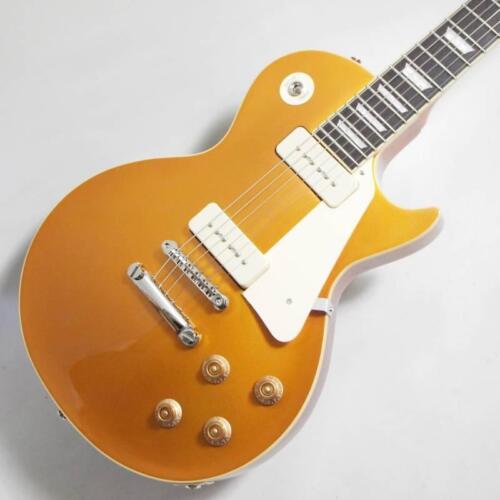 Edwards E-LP-STD/P Gold Top Les Paul type Electric Guitar with gig bag  - Foto 1 di 5