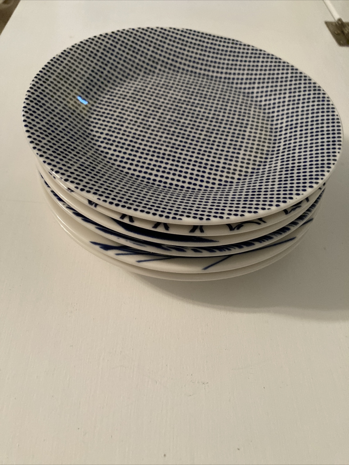 Royal Doulton Pacific Mixed Patterns Tapas Plates NEW Set of 6