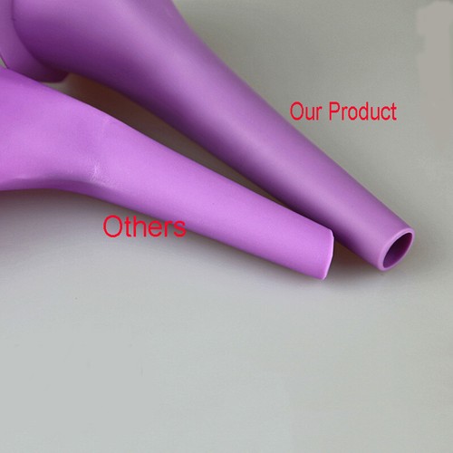 Outdoor Travel Female Urine Lady Urinal Funnel Urination Device Silicone Toilets - Picture 4 of 6