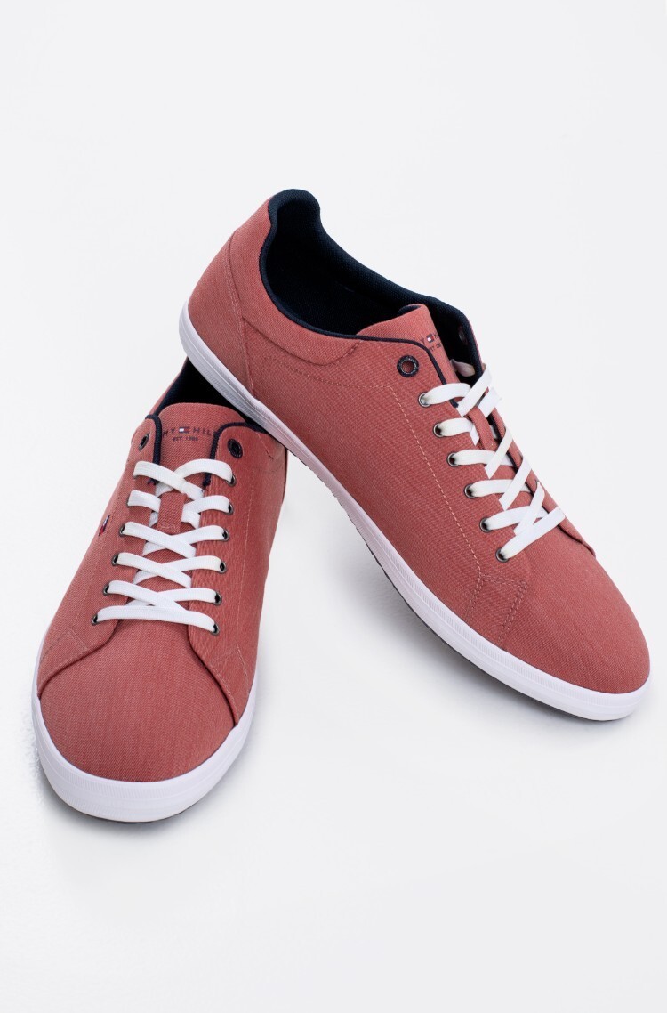 Tommy Hilfiger Essential Chambray Vulcanised Casual Shoes - Size UK7 image 4