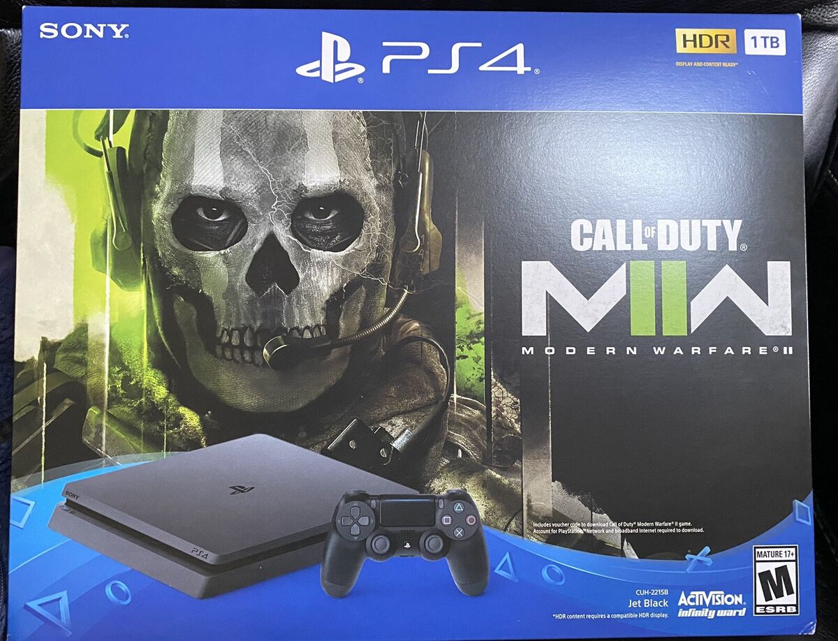 PS4 Console 500GB Call of Duty Modern Warfare 2 Bundle with 3 Games and One  Controller