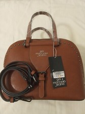 BORSA  GAI MATTIOLO JEANS NUOVA ORIGINALE MARRONE