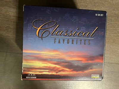 Classical Favorites CD Set [10 Discs, LaserLight Digital] - Brand New Sealed