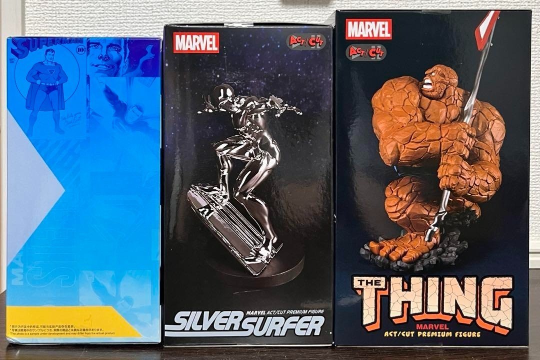 ACT CUT Premium Figure MARVEL The Thing Silver Surfer Movie