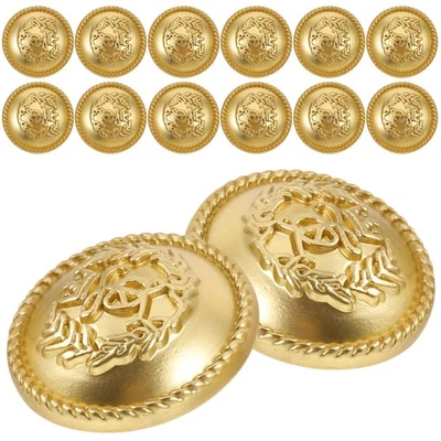 20 Pcs Metallknopf Für Mantel Metallknöpfe Kleidung Annähen Kleiderknopf - Bild 1 von 4