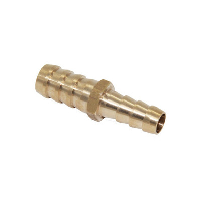 3/8'' to 1/2'' Reducer ID Hose Barb Splicer, Hex Union Fitting Intersection/Split