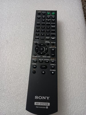 Sony Remote RM-AAU020 for Audio Video Receiver STR-DH500 / STR-DG520 Tested OEM
