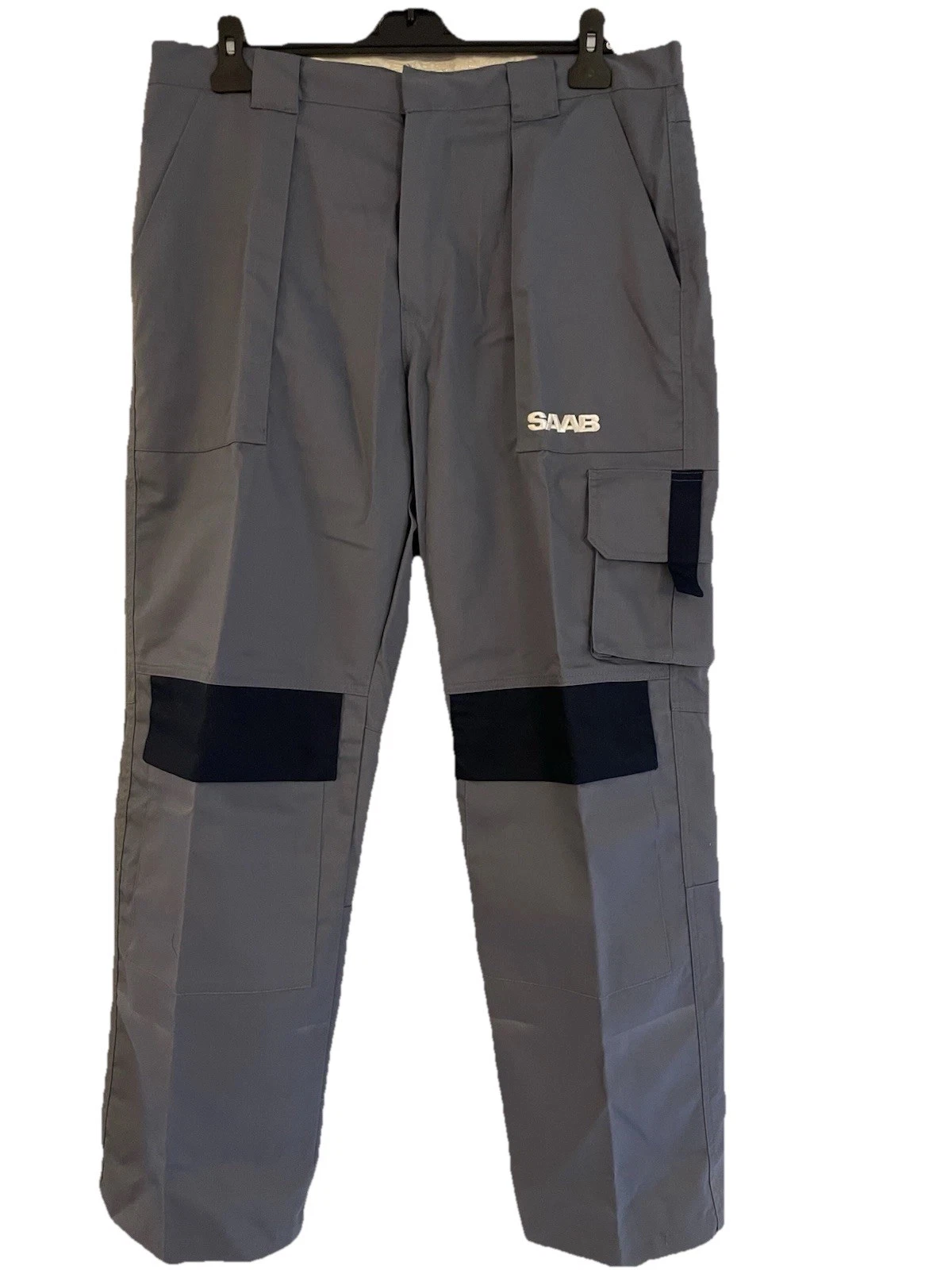 Mens Workwear Genuine SAAB Workshop Garage Cargo Style Trousers - Postman Blue
Opens in a new window