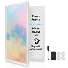 White Hidden Board, Enclosed Whiteboard with ...