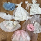 Lot Of 14 Vintage Barbie Wedding Gowns And Accessories Veils Bouquet Tutu More