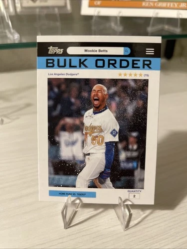 2026 Topps Series 2 Mookie Betts Base (RAW)