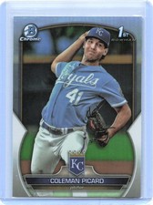 2023 Bowman Draft Coleman Picard BDC-161 Chrome Refractor Baseball Card