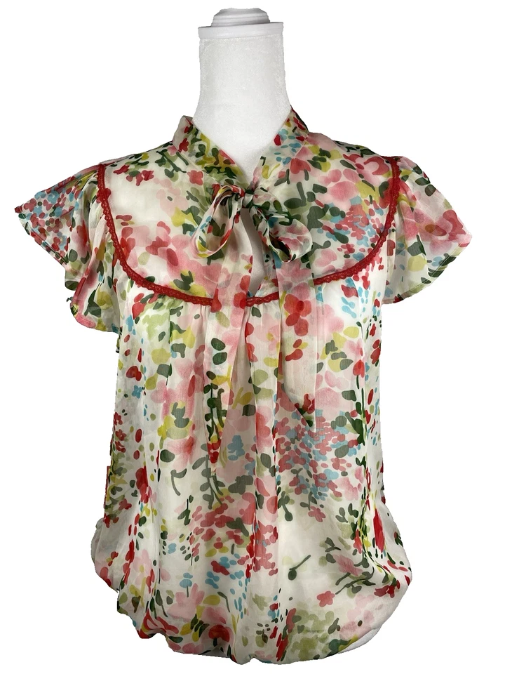 Blusa para mujer Twentyone talla S Cottage Core Fairy Core delicada femenina Foto 2 de 4