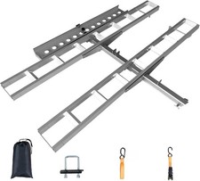 Motorcycle Hitch Carrier 600 Lbs Scooter Dirt Bike Hitch Mount Rack Ramp Hauler