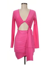 PrettyLittleThing Women Pink Cocktail Dress 6