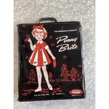 Vintage 1964 Penny Brite Case Topper Toys NJ USA De Luxe Reading Corp.