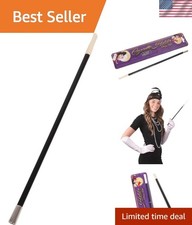 Long Black Fake Cigarette Holder Stick Extender Costume Accessories Toy 13 In...